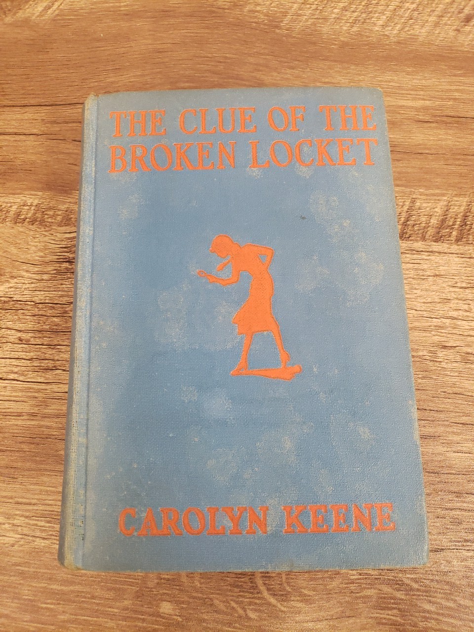 Nancy Drew Clue Of The Broken Locket 1930s Print Hardcover #11