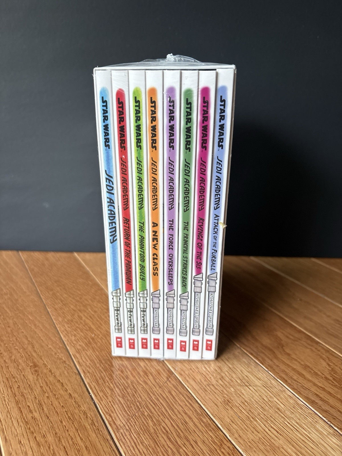 Star Wars Jedi Academy Series Collection 8 Books 1-8 Books NIB New Box Complete