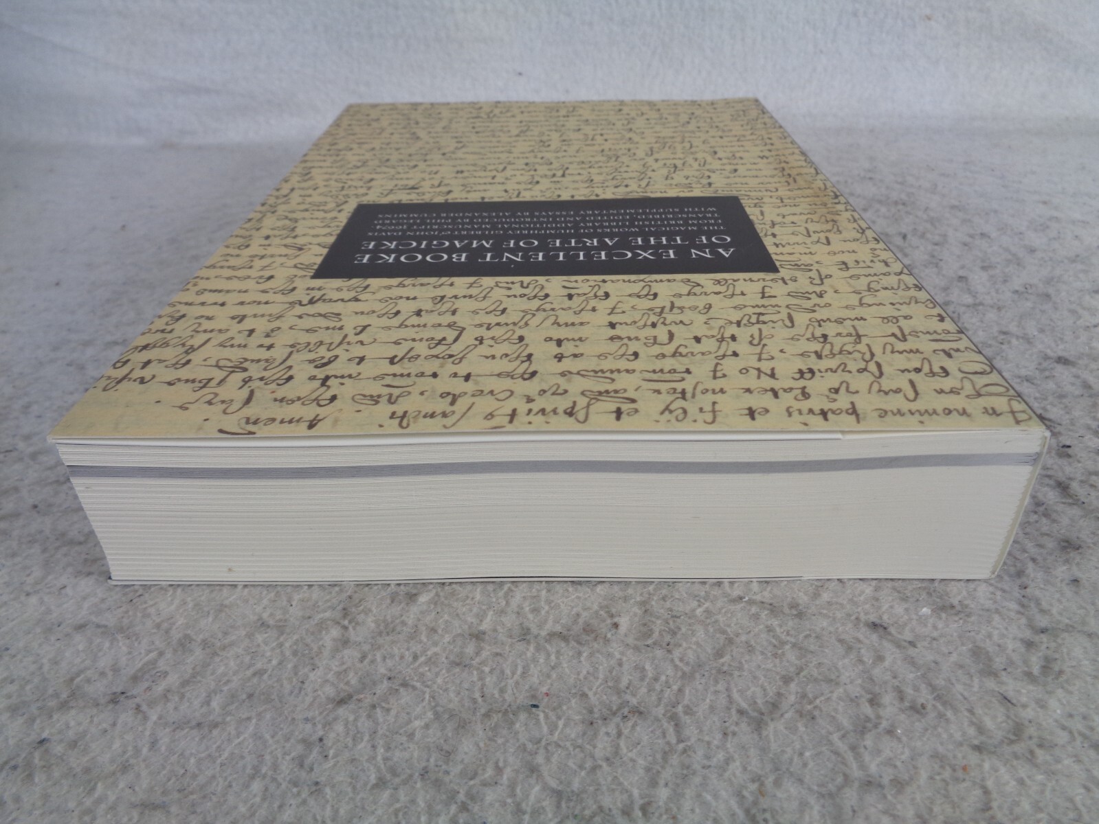 Excellent Booke Of The Arte Of Magicke Scarlet Imprint PB Bibliotheque Rouge