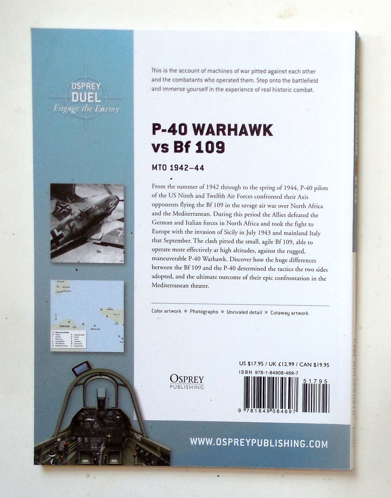 Osprey Duel Series “P-40 Warhawk vs. Bf 109 – MTO 1942-44” Book No. 38