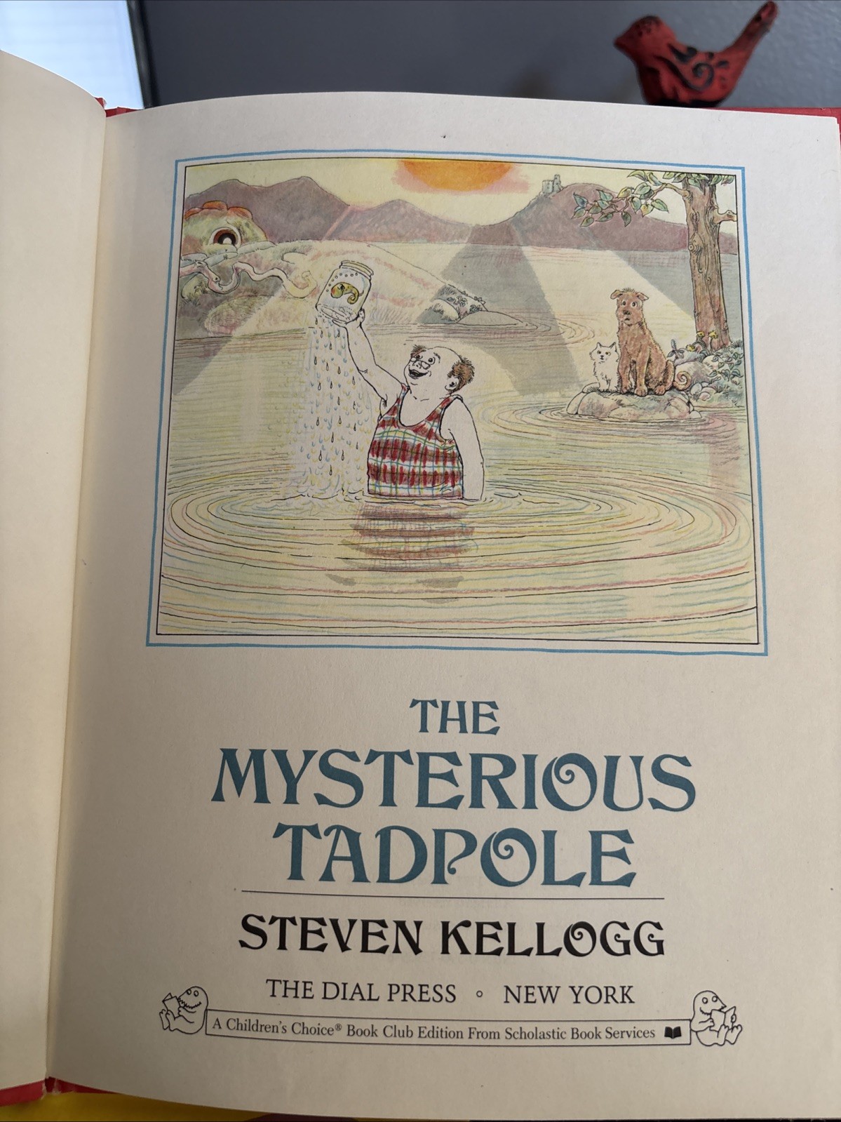The Mysterious Tadpole by Steven Kellogg – 1977 Hardcover Children’s Book
