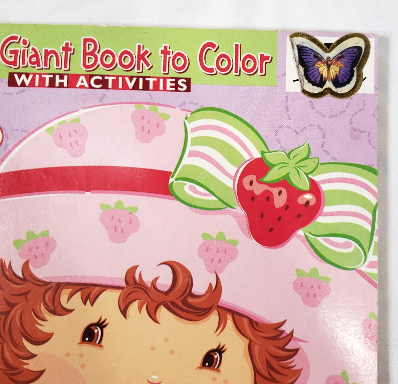 Strawberry Shortcake Coloring Book Dalmatian Press Vintage 2004 USED Berry Cool