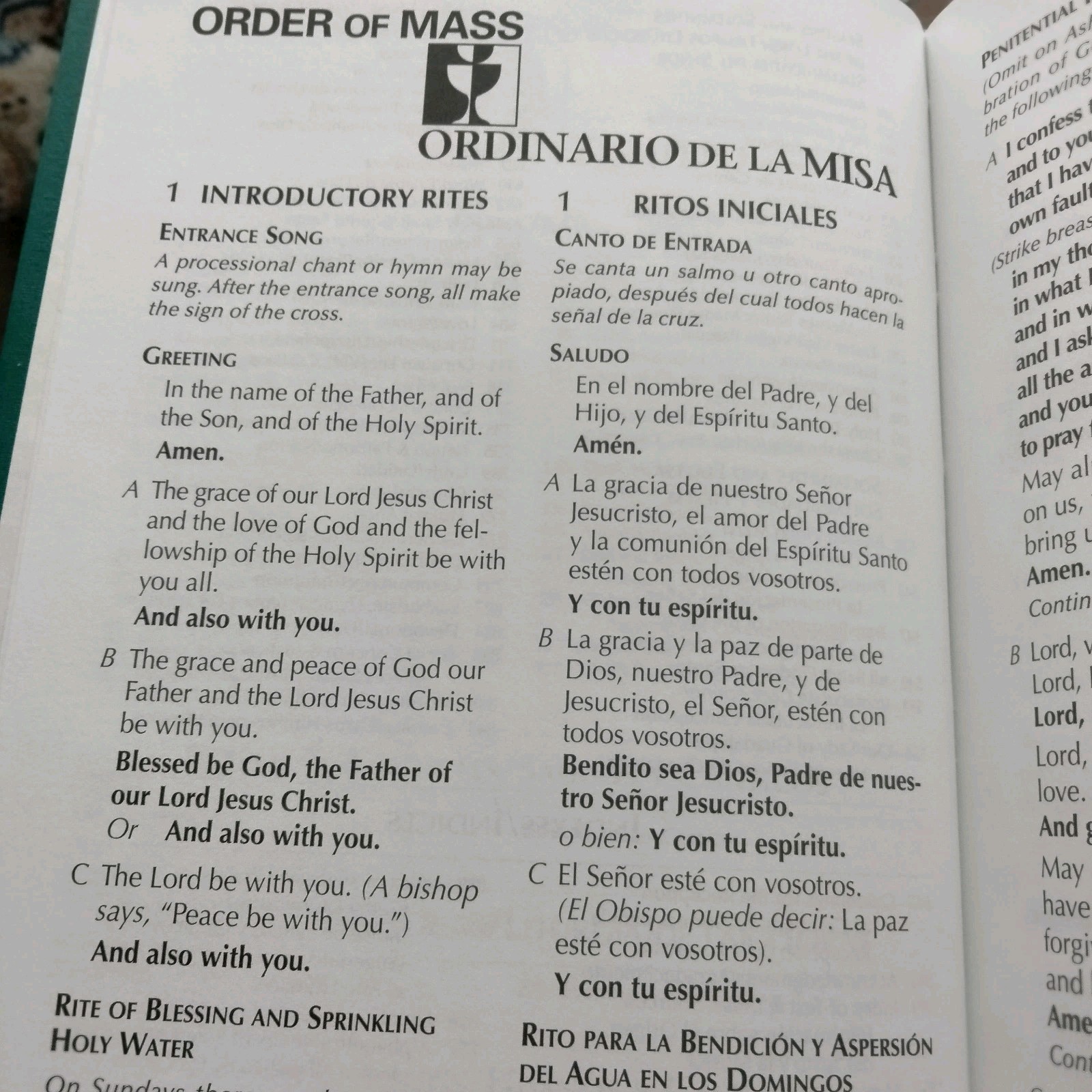 One Faith, Una Voz: Assembly Book HC English-Spanish Catholic Hymnal 2005