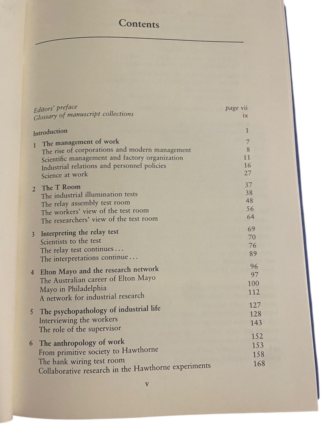 Manufacturing Knowledge Gillespie 1991 First Paperback Hawthorne Experiments