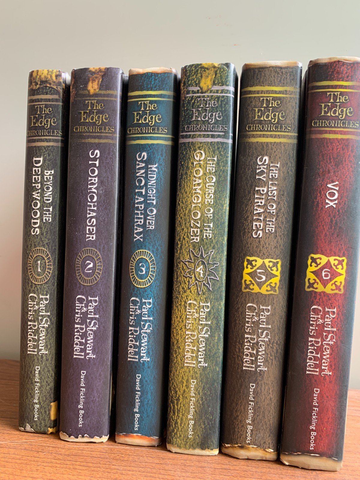Complete Hardcover Set of The Edge Chronicles 1-6 Paul Stewart Chris Riddell Lot