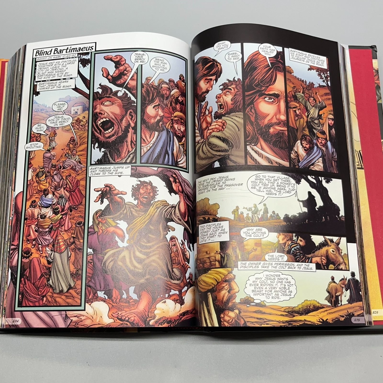 The Action Bible God’s Redemptive Story Illust Sergio Cariello 2020 1st Edition
