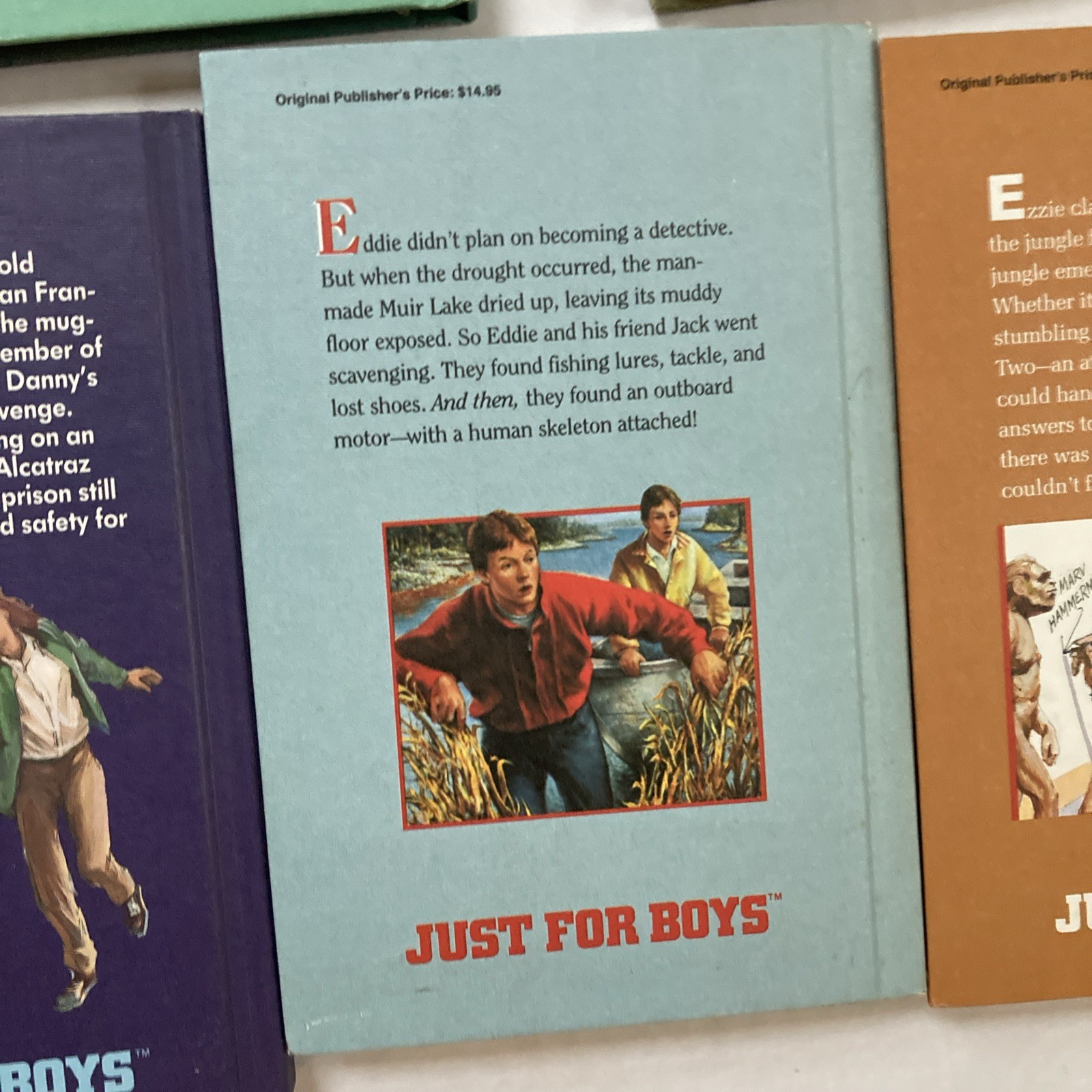 Just For Boys Weekly Reader Hardcover Book Lot Of 7- 1980’s