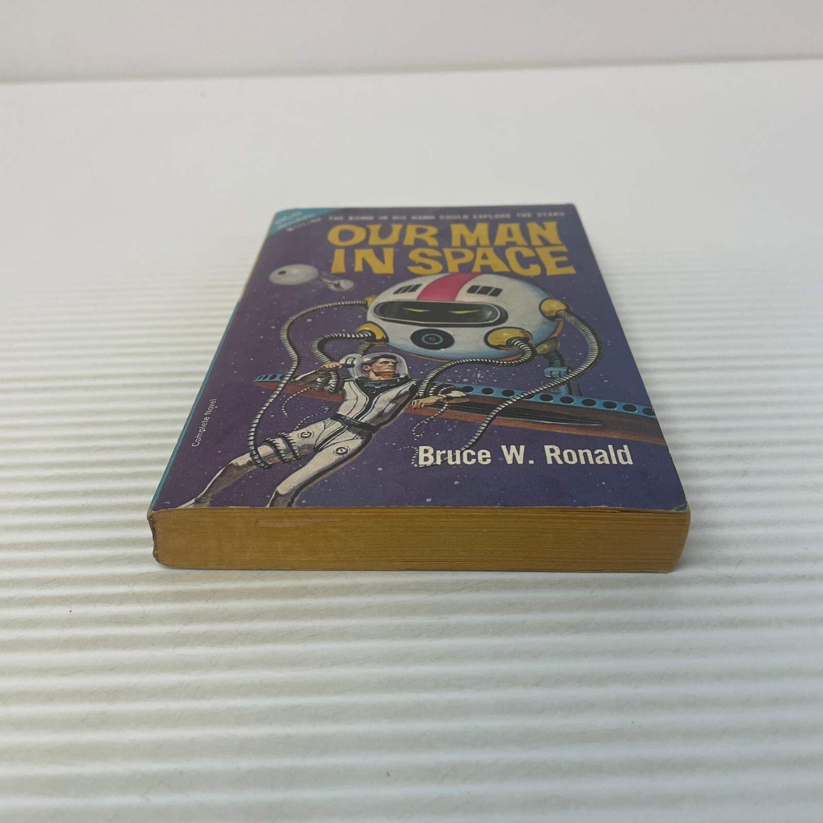 Ultimatum In 2050 A.D. Science and Our Man In Space Fiction Paperback Book 1965