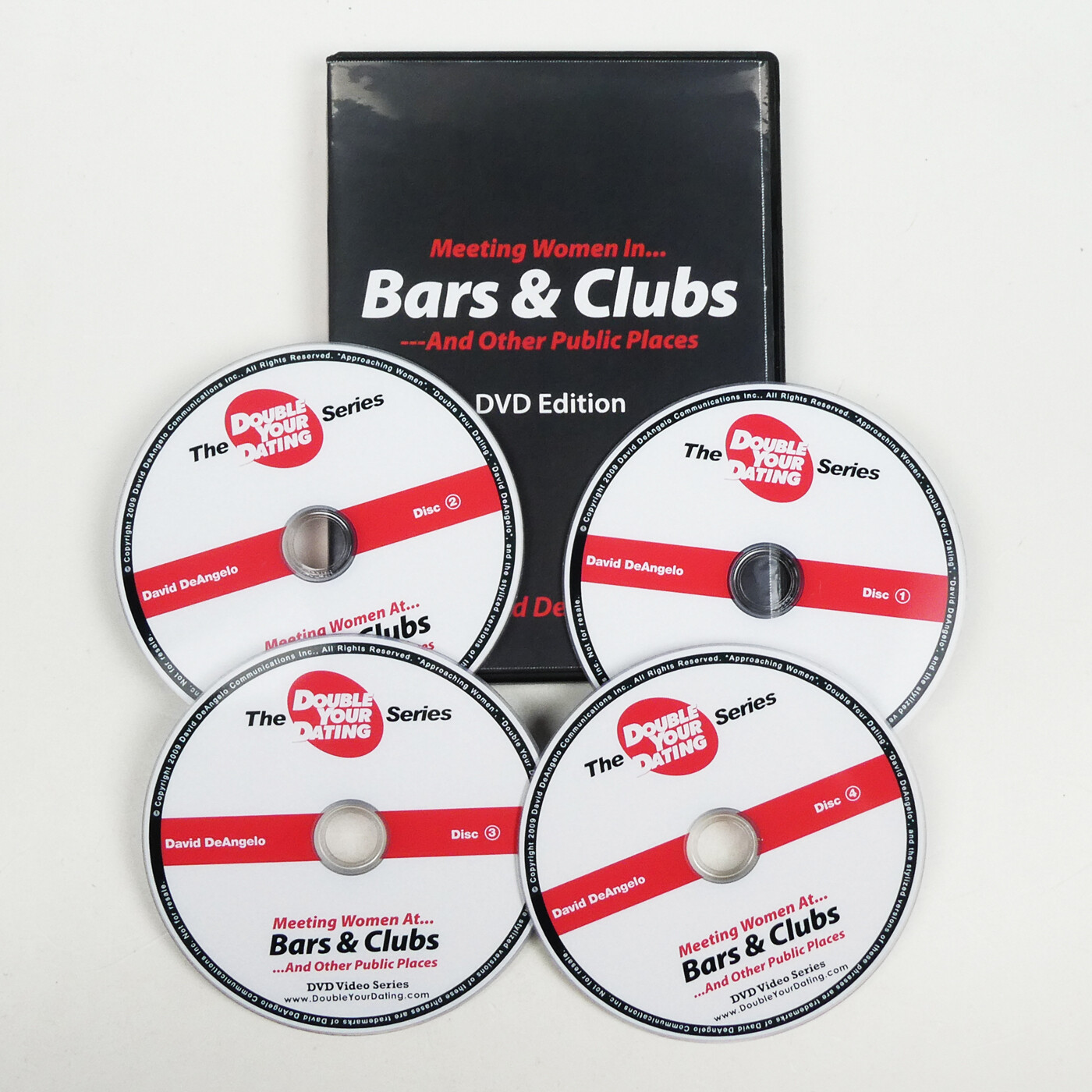 HOW TO MEET WOMEN in BARS & CLUBS 4 DVD David Deangelo Pickup Artist Seduction