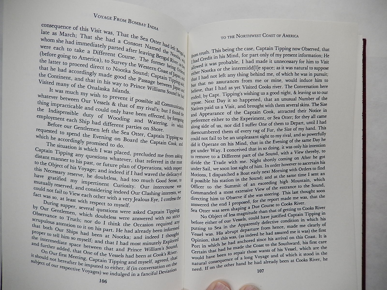 James Strange’s Journal: Bombay to NW Coast of America 1785-1787, 1982, Hardcove