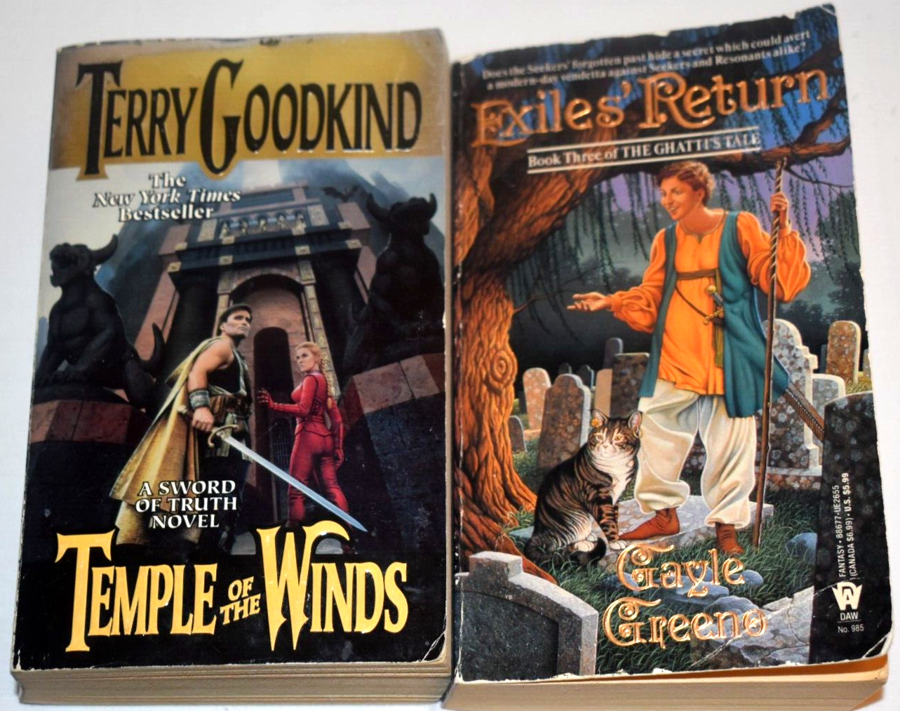 FANTASY SCI-FI Paperback Book Lot Of 19 Series & Standalone Novels