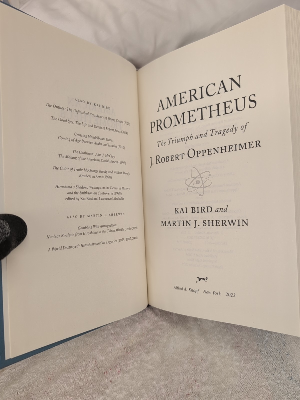 AMERICAN PROMETHEUS Kai Bird & Martin J. Sherwin (2023) 10th Printing + Mylar!!!
