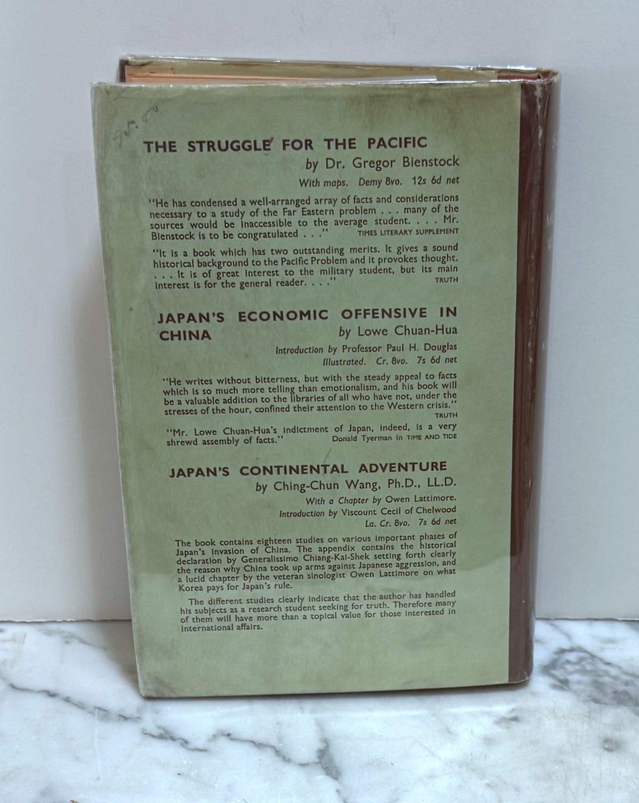 THE SOUTH SEAS IN THE MODERN WORLD – BY FELIX M. KEESING – 1942 – HARDCOVER