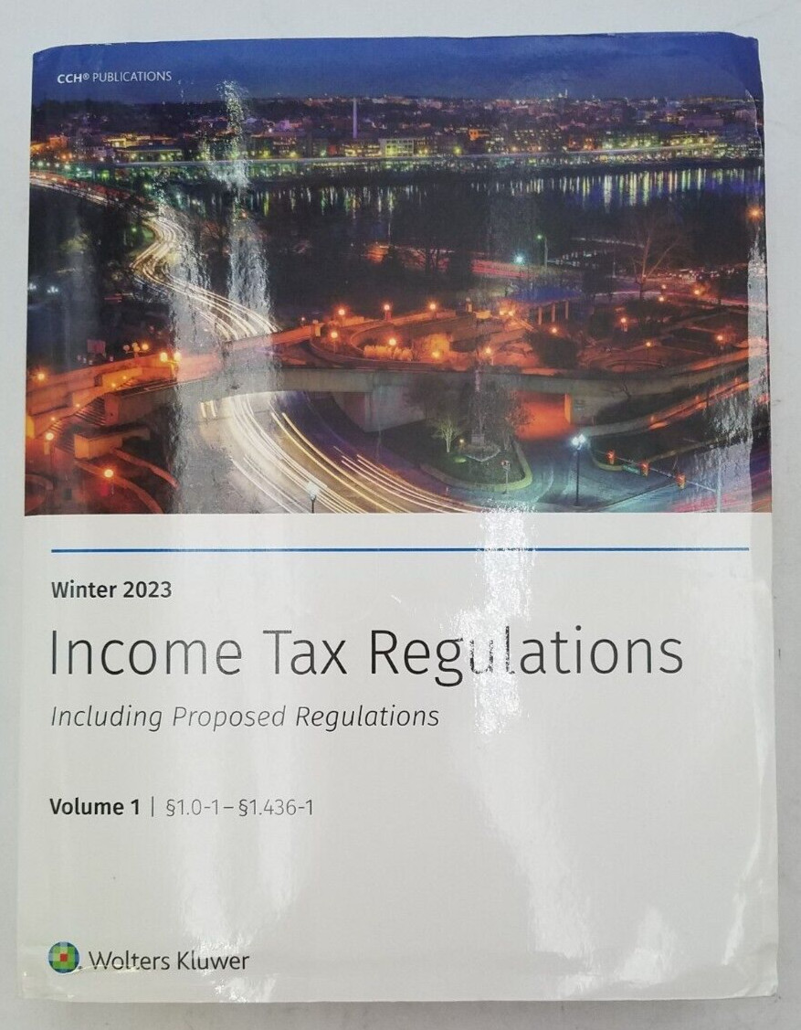 Income Tax Regulations 4 Volume set (Winter 2023) Wolters Kluwer
