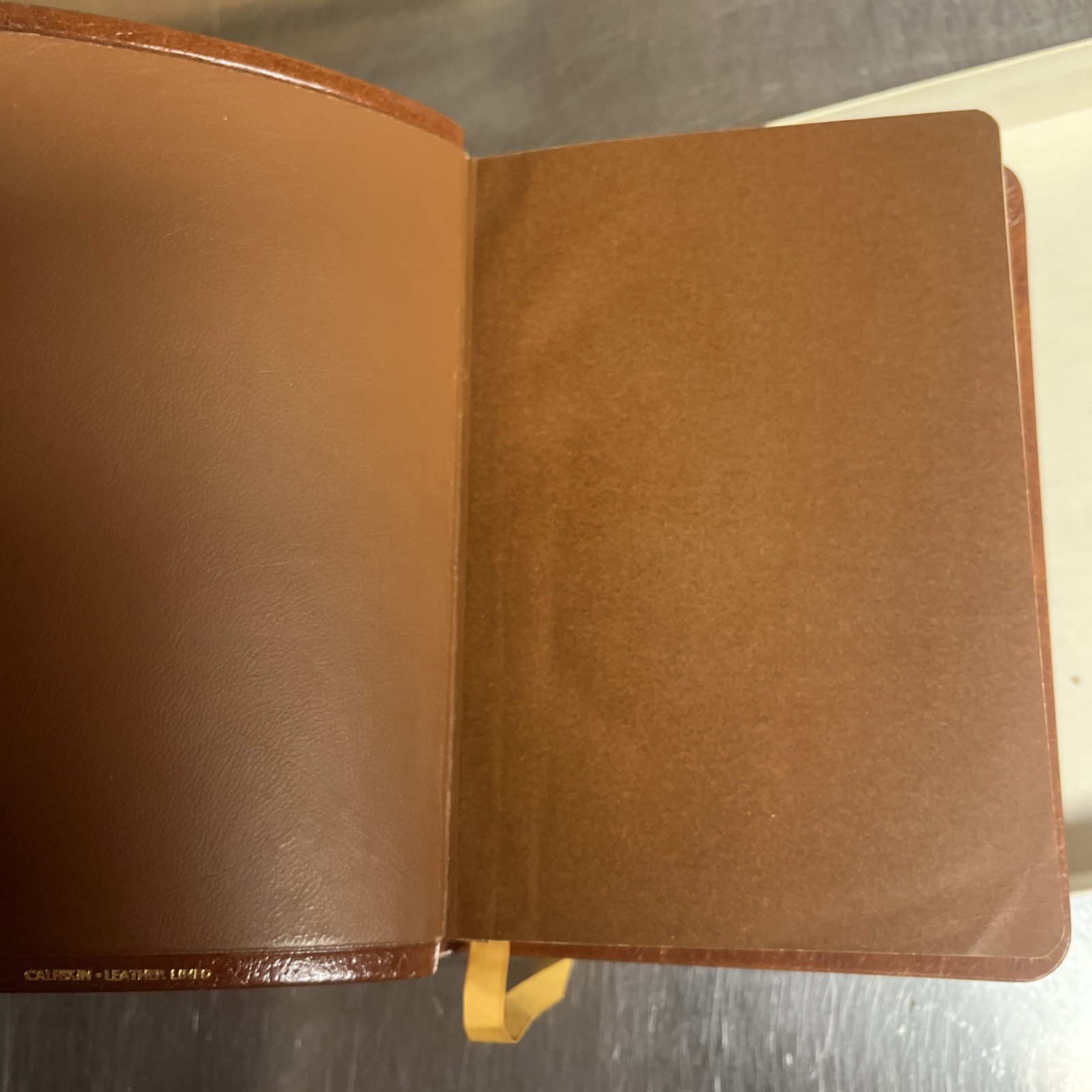 Cambridge Bible KJV Cameo Red Letter 23k Gold Edges 78xrl Saddle Brown