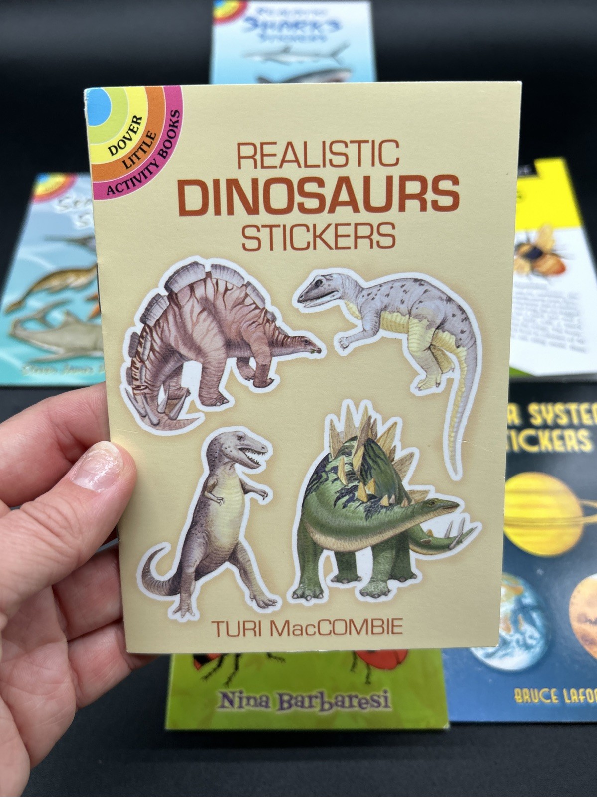 Educational Stickers Lot Dover Little Activity Books Dinosaurs Planets Insects +