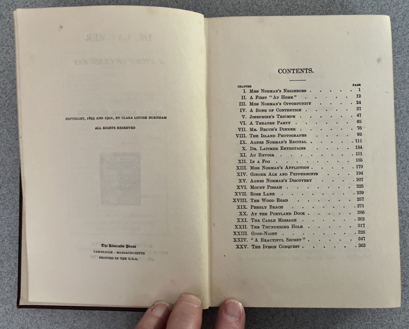 Doctor Latimer: A Story of Casco Bay