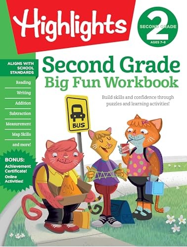 Second Grade Big Fun Workbook (Highlights Big Fun Ac…
