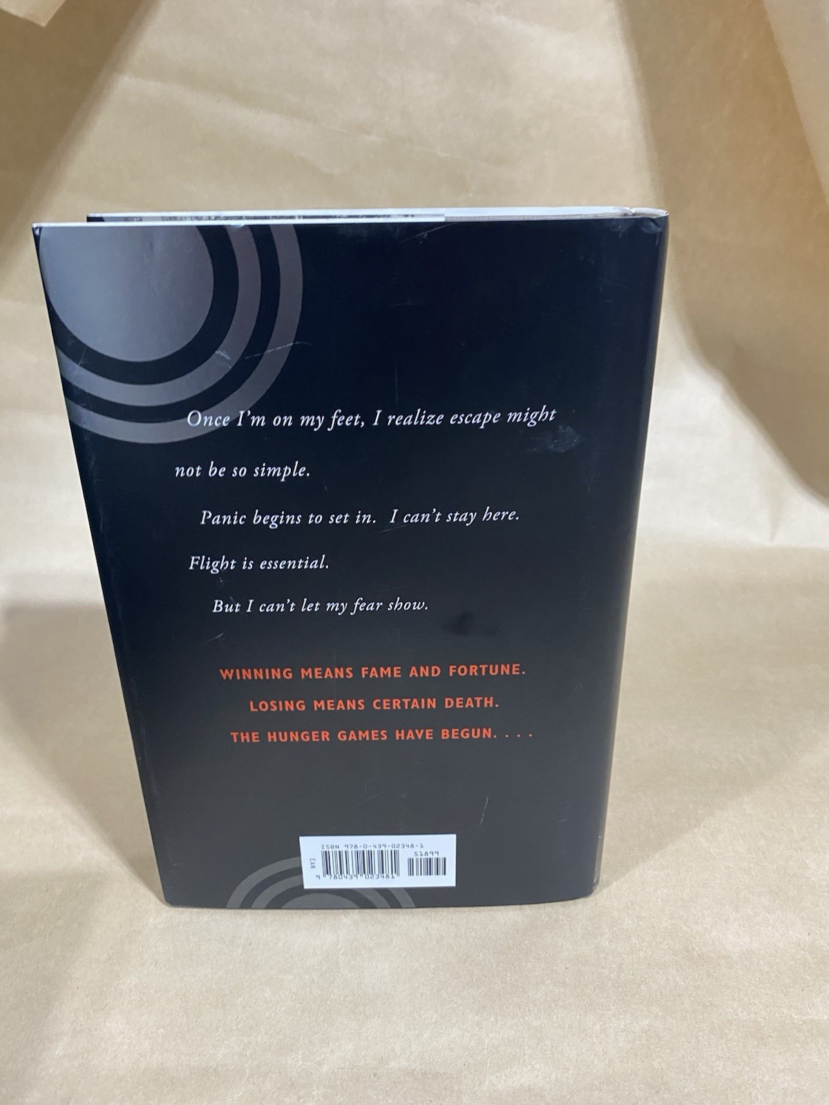 Hunger Games * FIRST Edition * by Suzanne Collins, Scholastic Hardcover