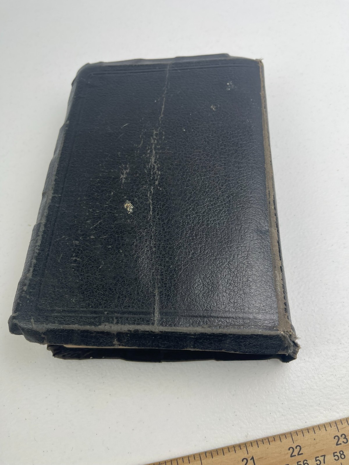 Holy Bible KJV Family Worship Edition Nashville Bible House Illustrated Vtg 1962