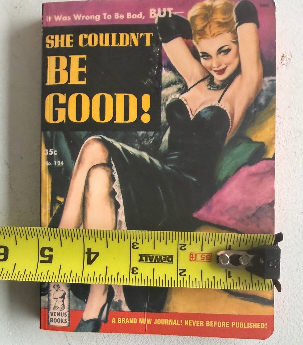 She Couldn’t Be Good Pulp Journal by Peter Pauper Press