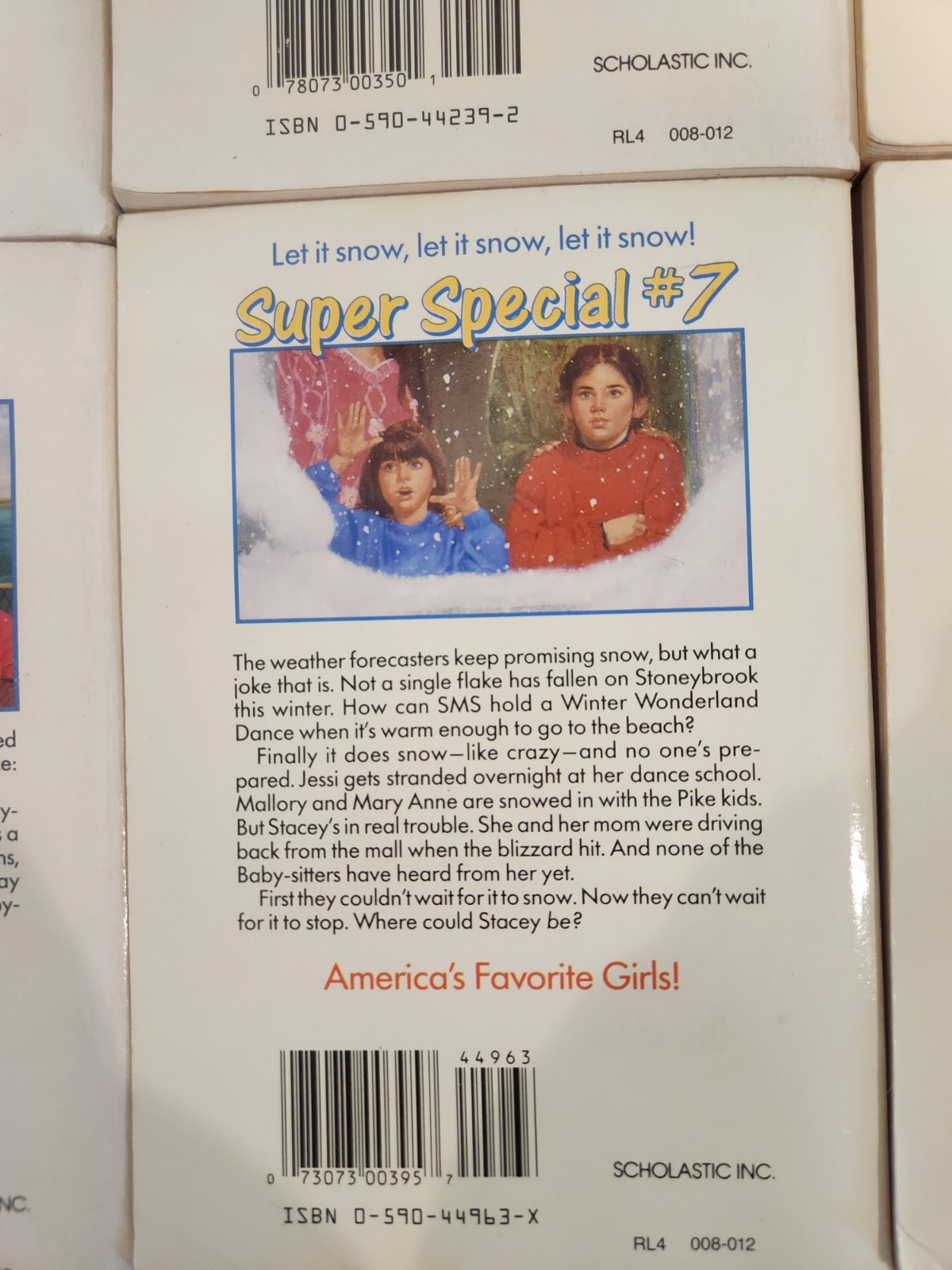 Babysitter’s Club Ann M. Martin Vintage Book Lot Of 10 Super Specials #1-10