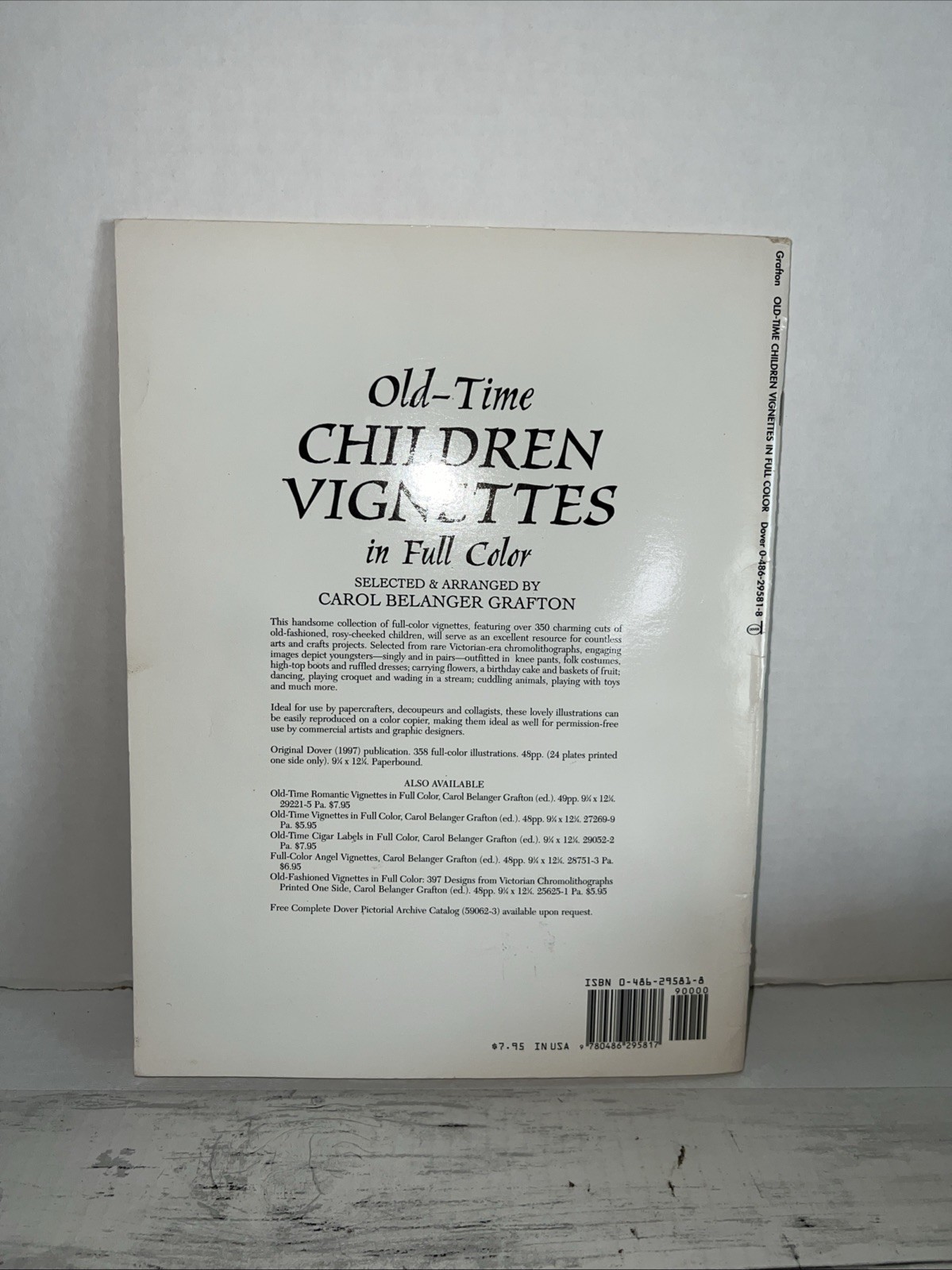 OLD-TIME CHILDREN VIGNETTES IN FULL COLOR (DOVER PICTORIAL)