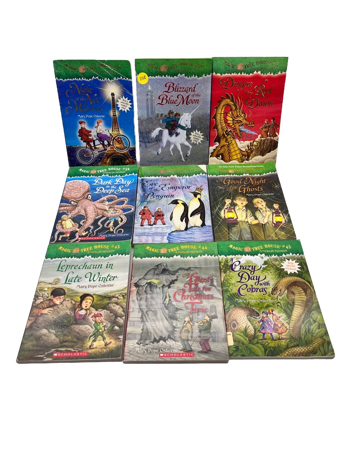 HUGE Lot of 57 The Magic Tree House Series Books Not Complete Set Most SC 1 HC