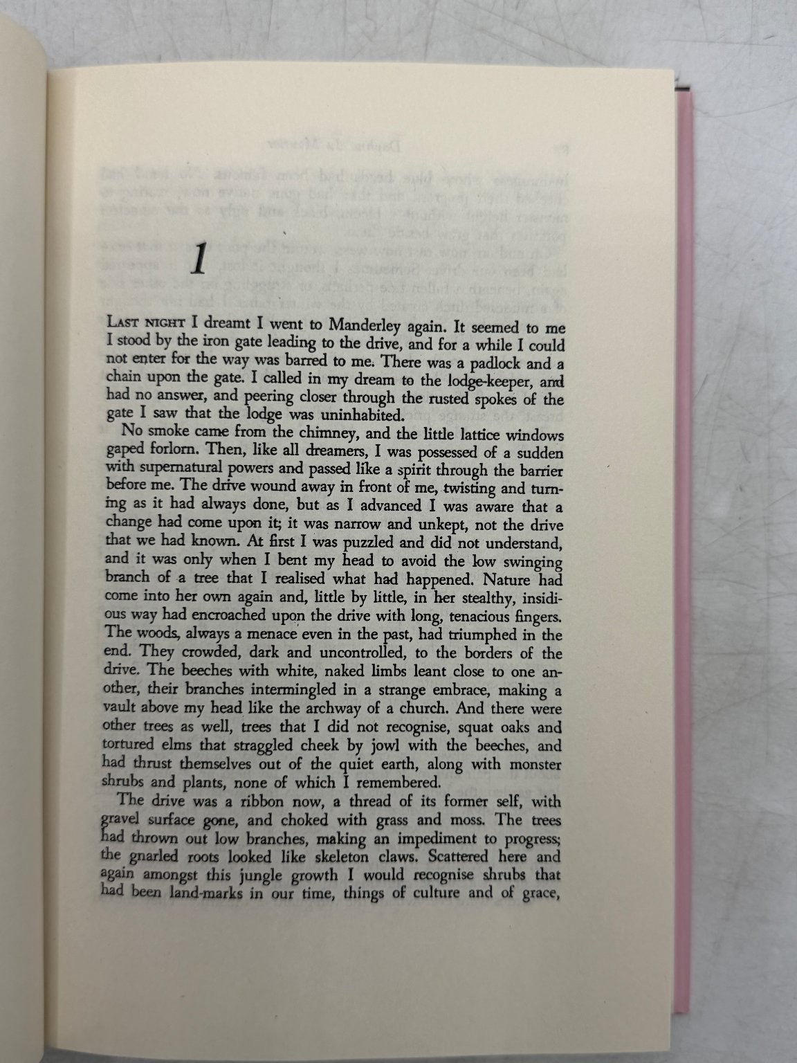 Rebecca Daphne du Maurier 1938 Gothic Novel Doubleday Reprint
