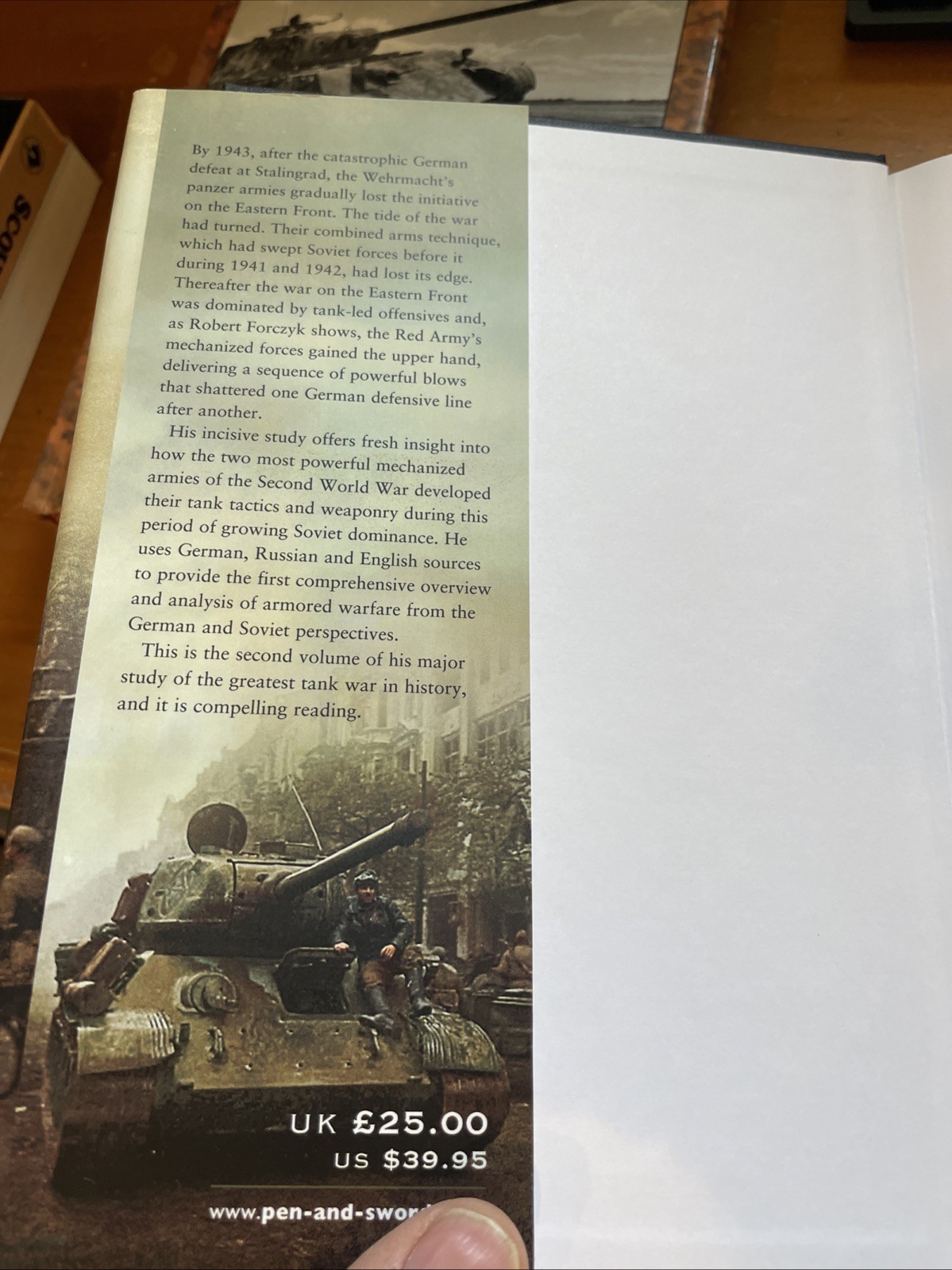 Tank Warfare on the Eastern Front 1943-1945 : Red Steamroller by Robert Forczyk