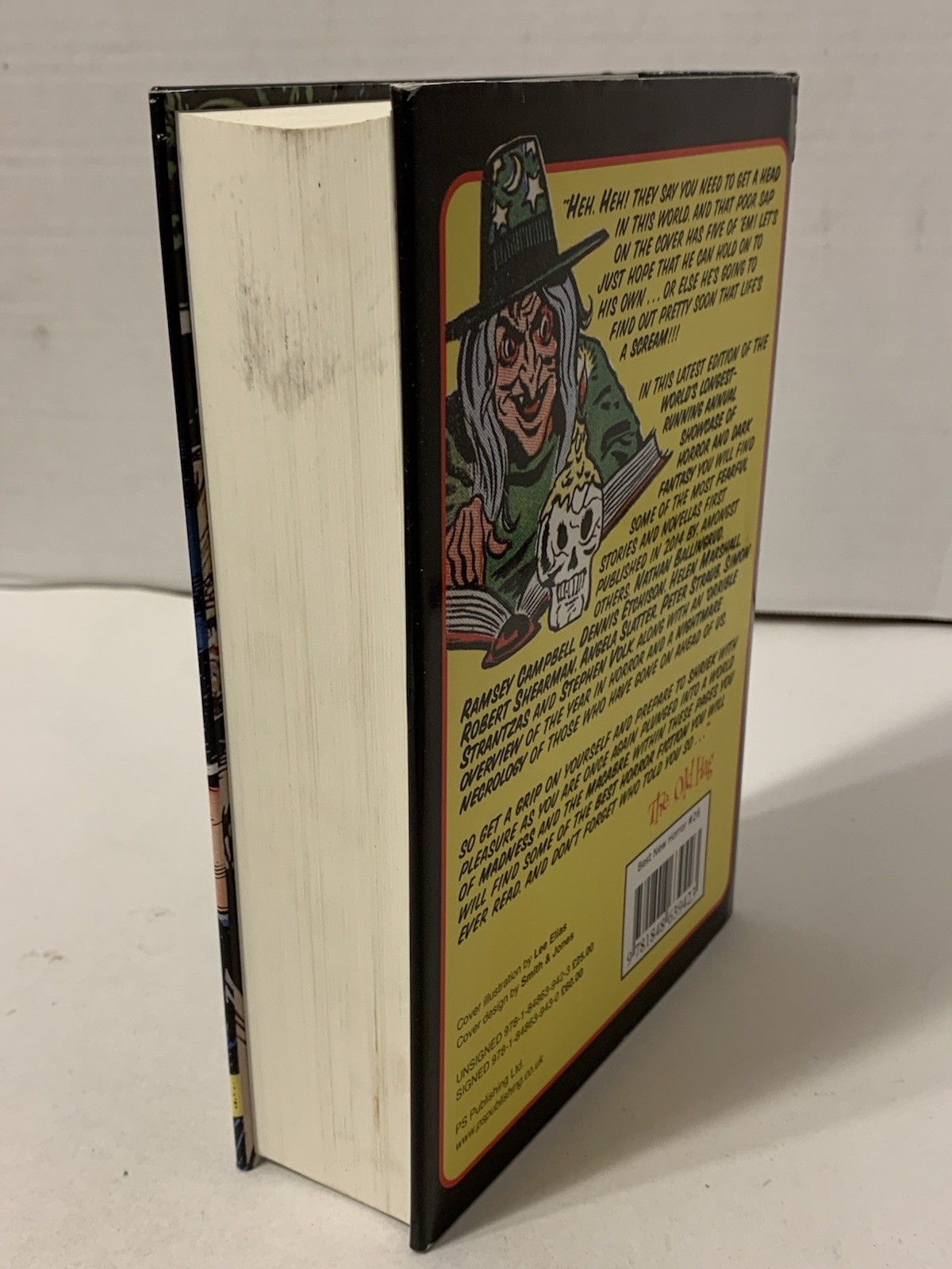 2015 Best New Horror #26 Stephen Jones PS Publishing HC 1st Edition