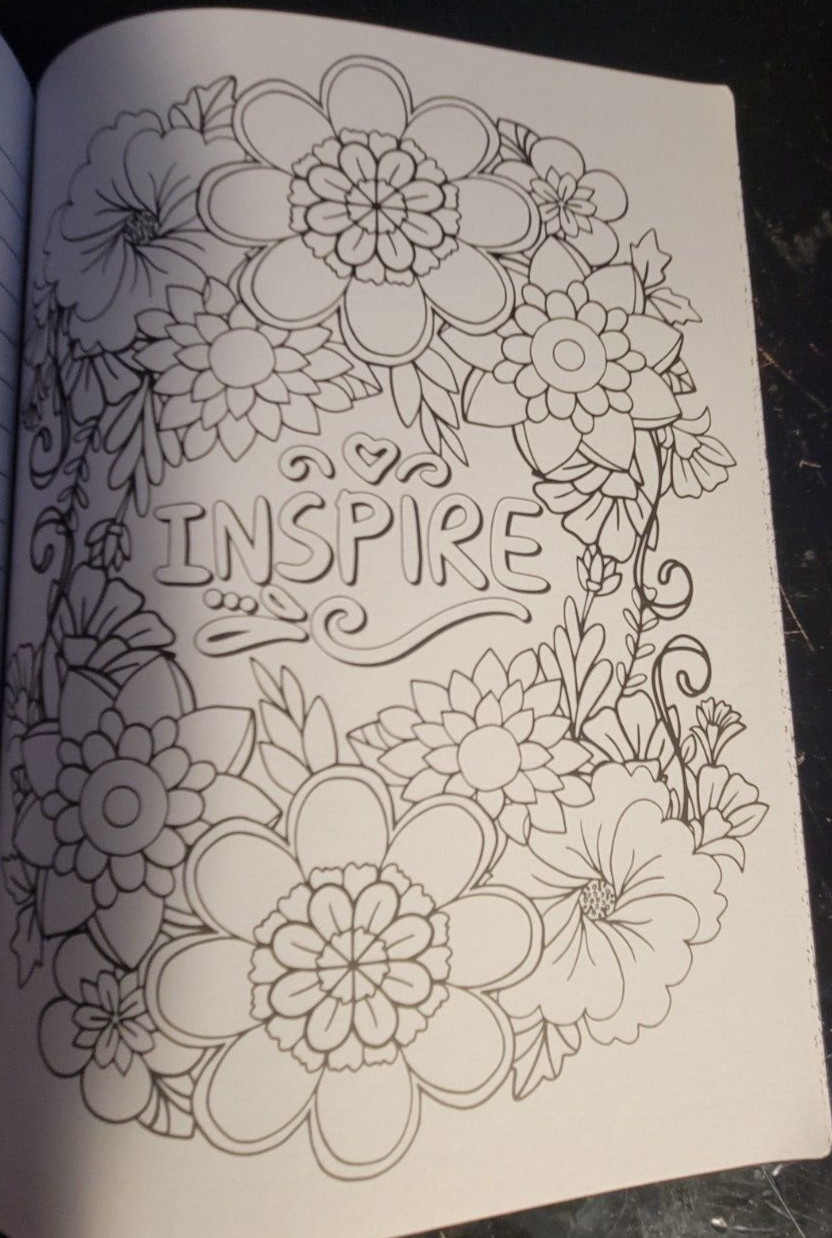 COLOR ME CALM JOURNAL Vol 3 – Adult Coloring Book by TOPIX MEDIA – 47 PRINTS