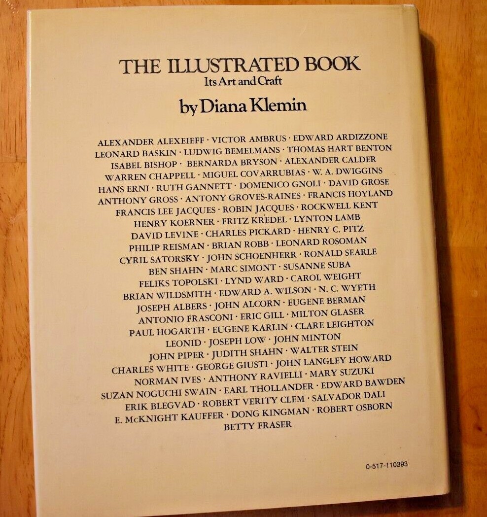 The Illusdtrated Book, copyright 1965, 159 Pages, by Diana Klemin