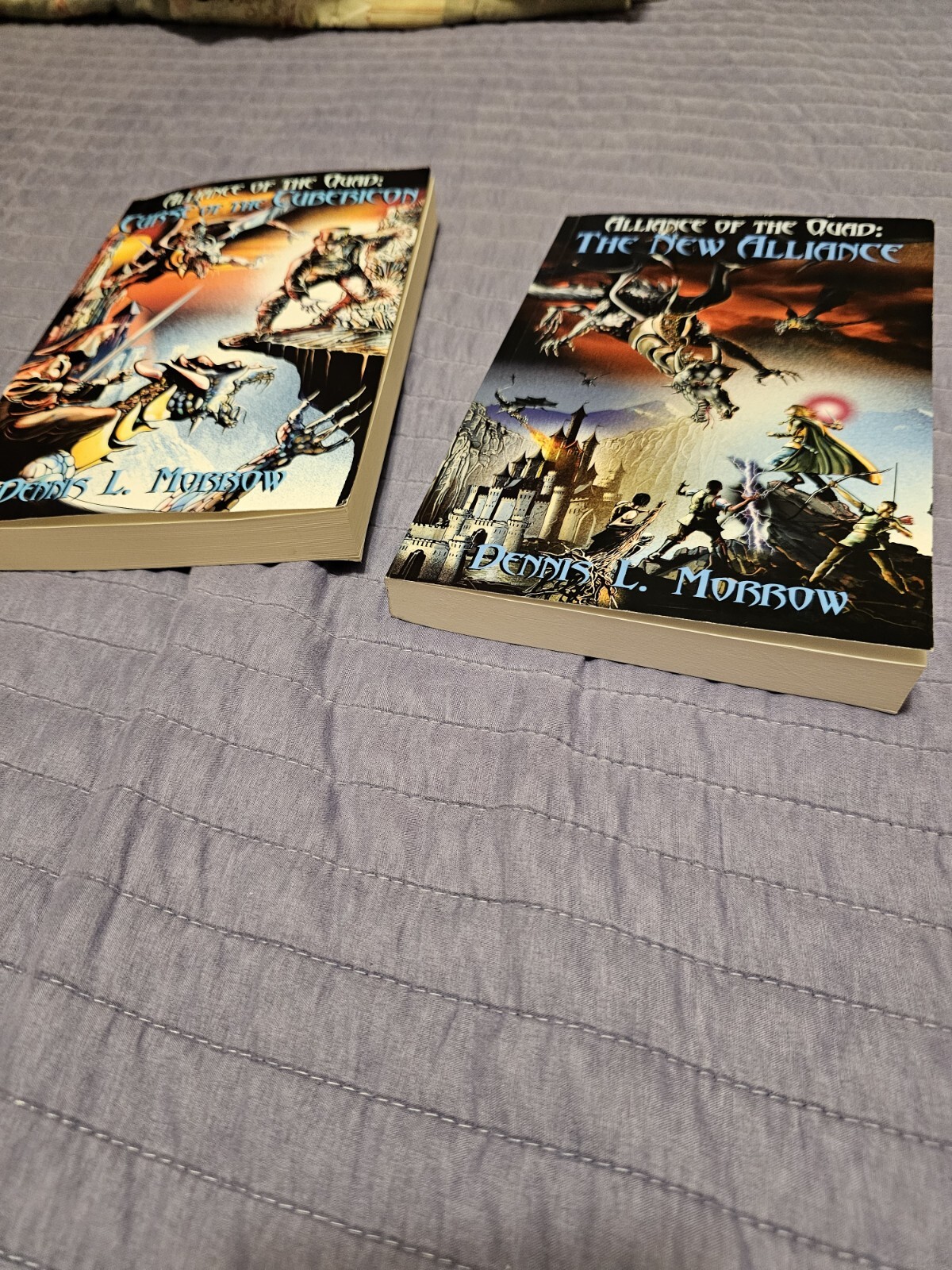 Alliance Of The Quad & The New Alliance & Curse Of The Cubericon Signed