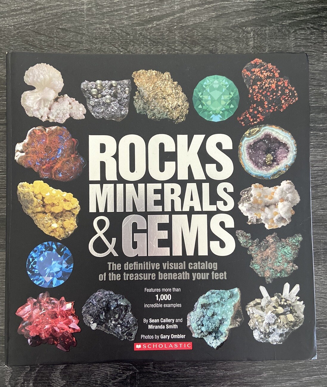 Rocks, Minerals & Gems Hardcover Sean, Smith Miranda Callery VGC