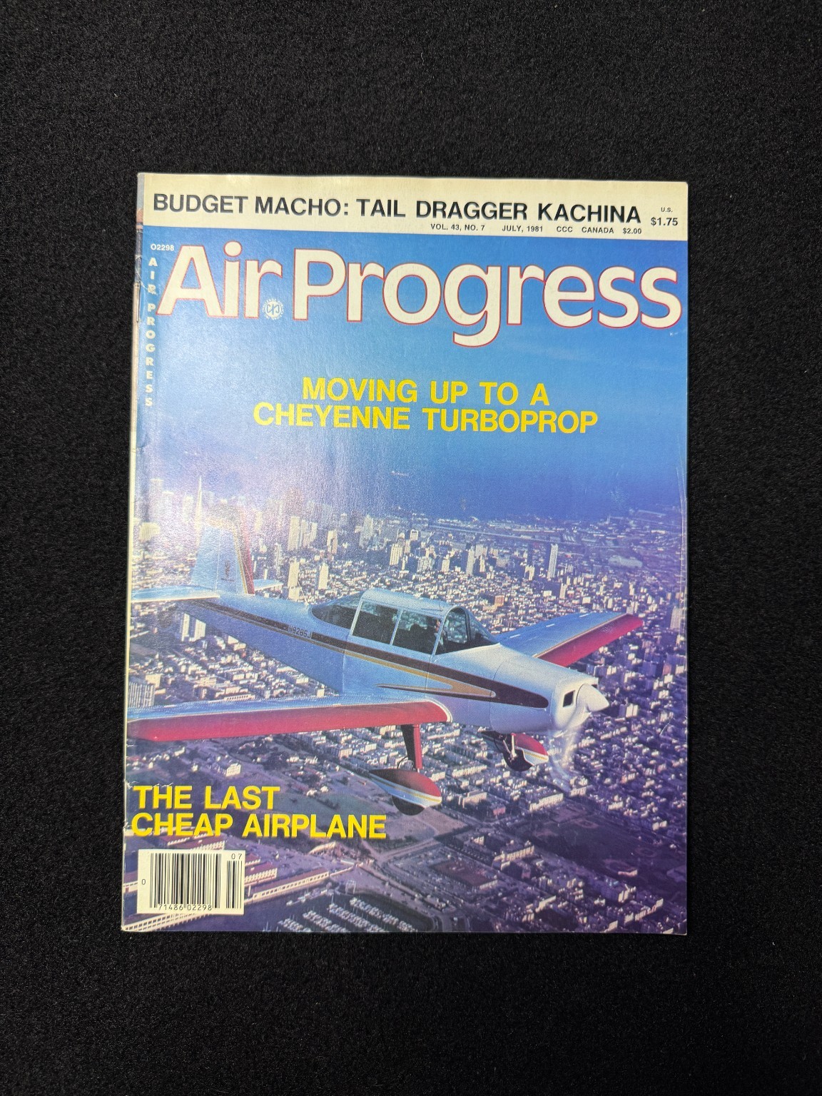 Air Progress Magazine 1981 Vol 43 No 7 Aviation Aircraft Turboprop Vintage