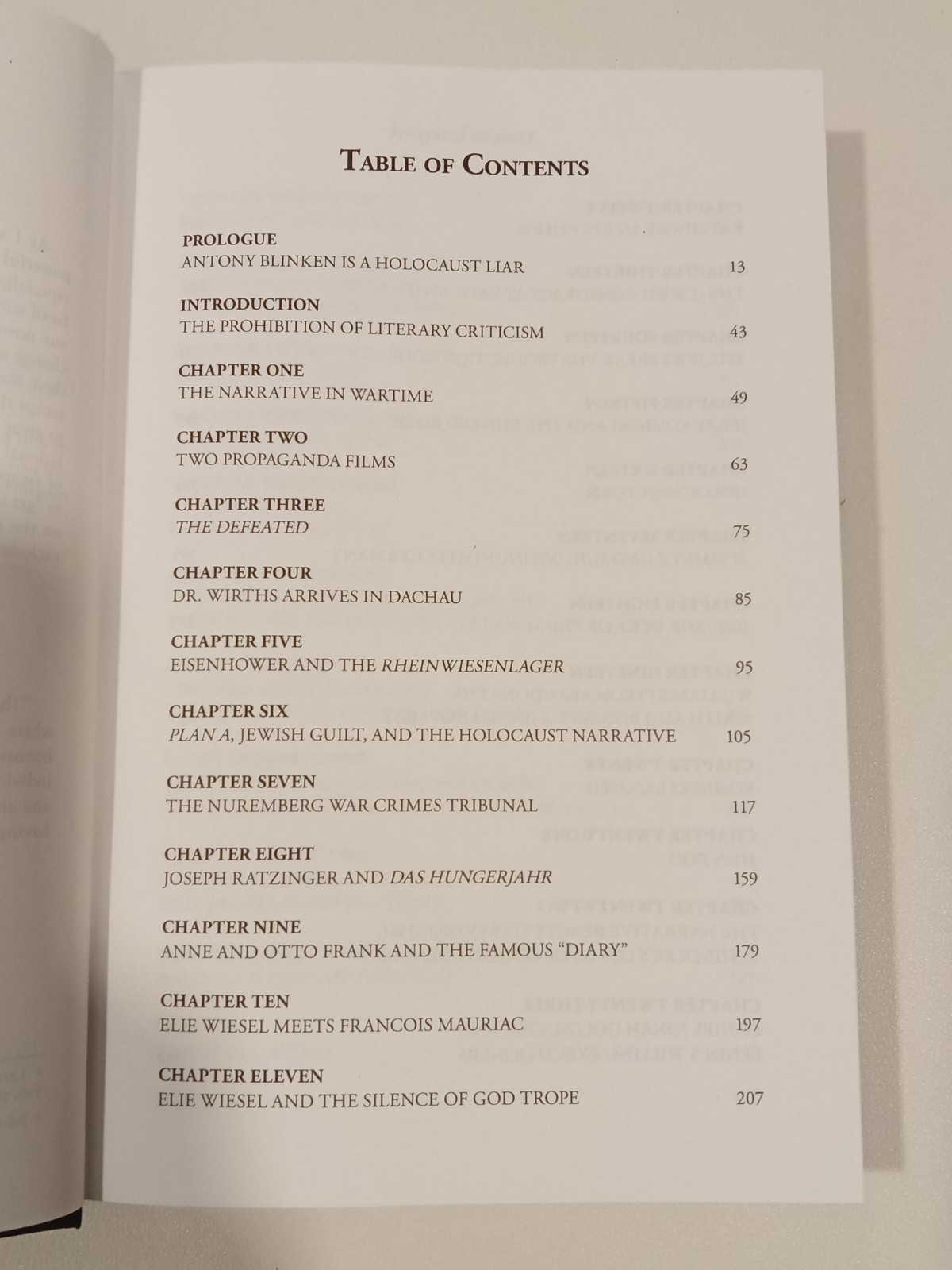 Holocaust Narrative by Michael Jones HB