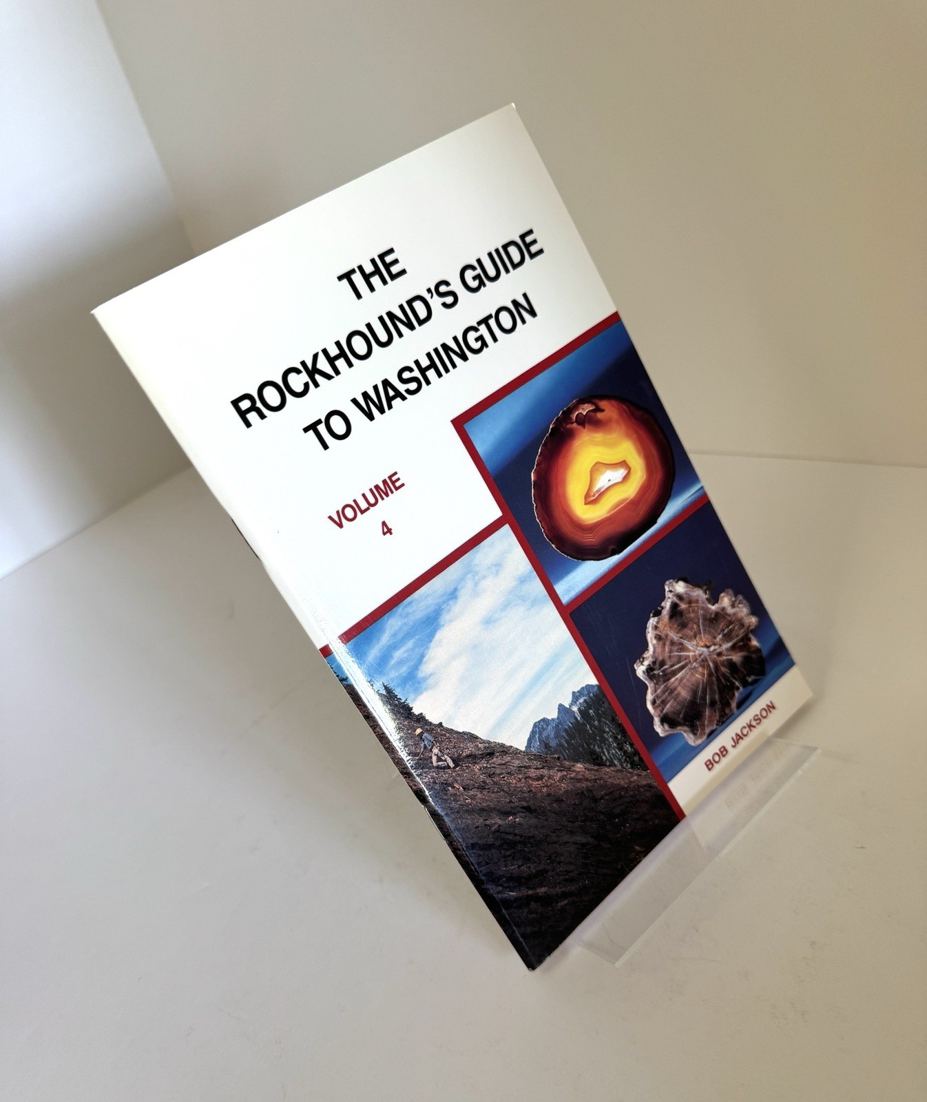 Rockhound’s Guide to Washington Vol 4 Bob Jackson 1987 Field Guide Unread