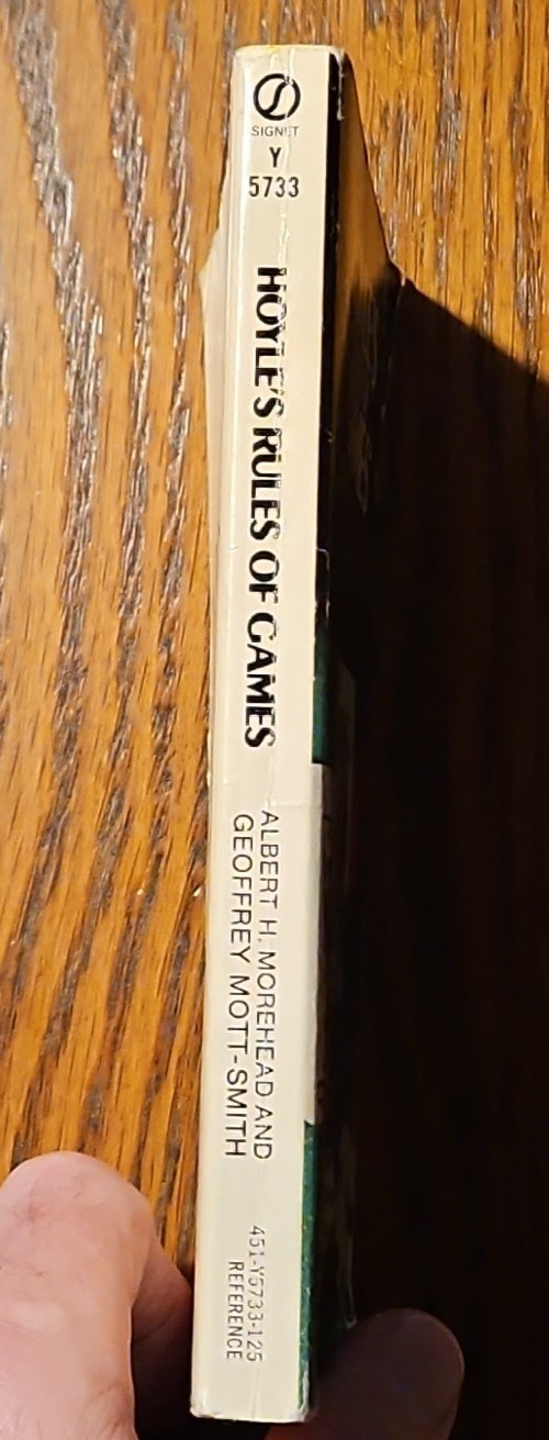 Hoyle’s Rules of Games – Morehead & Mott-Smith (Paperback, 1963)
