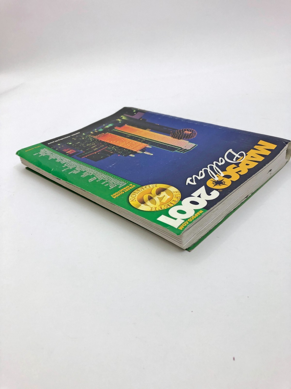 MAPSCO 2001 Dallas Street Guide & Directory 11×8.5 Inches Spiral Bound
