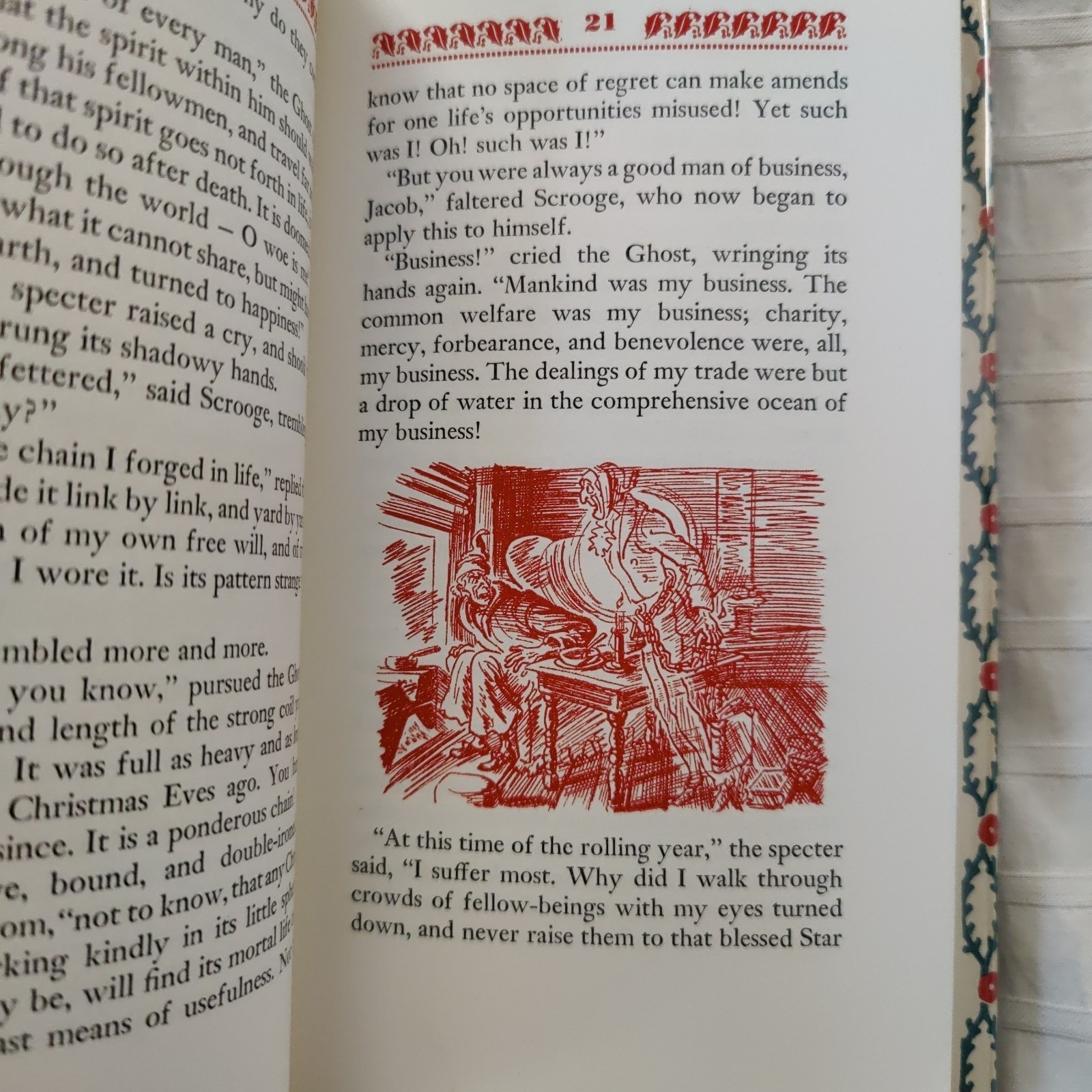 A Christmas Carol by Charles Dickens Peter Pauper Press Hardcover Book Holiday