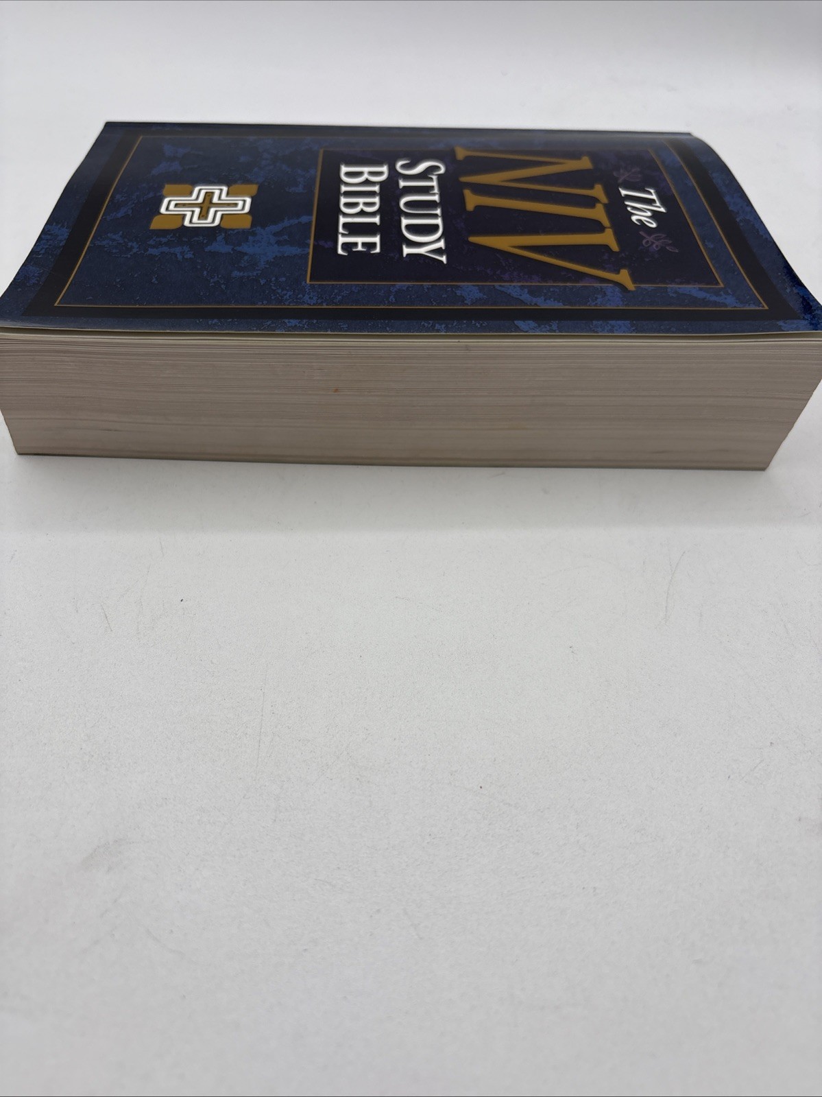 NIV Study Bible : Personal-Size by Donald Burdick (1995, Trade Paperback)