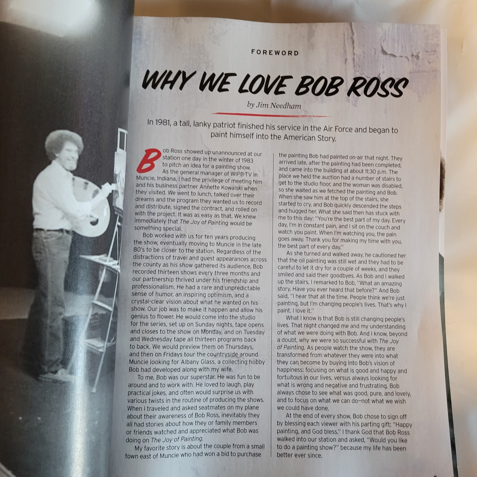 Bob Ross Magazine 2026 ~ Calm Wisdom Of Beloved The Painter ~ Joy Of Painting