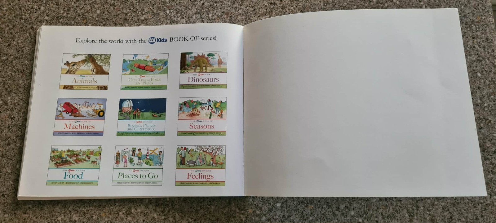 THE ABC KIDS BOOK OF SEASONS ~ HELEN MARTIN / JUDITH SIMPSON ~ Lge SC