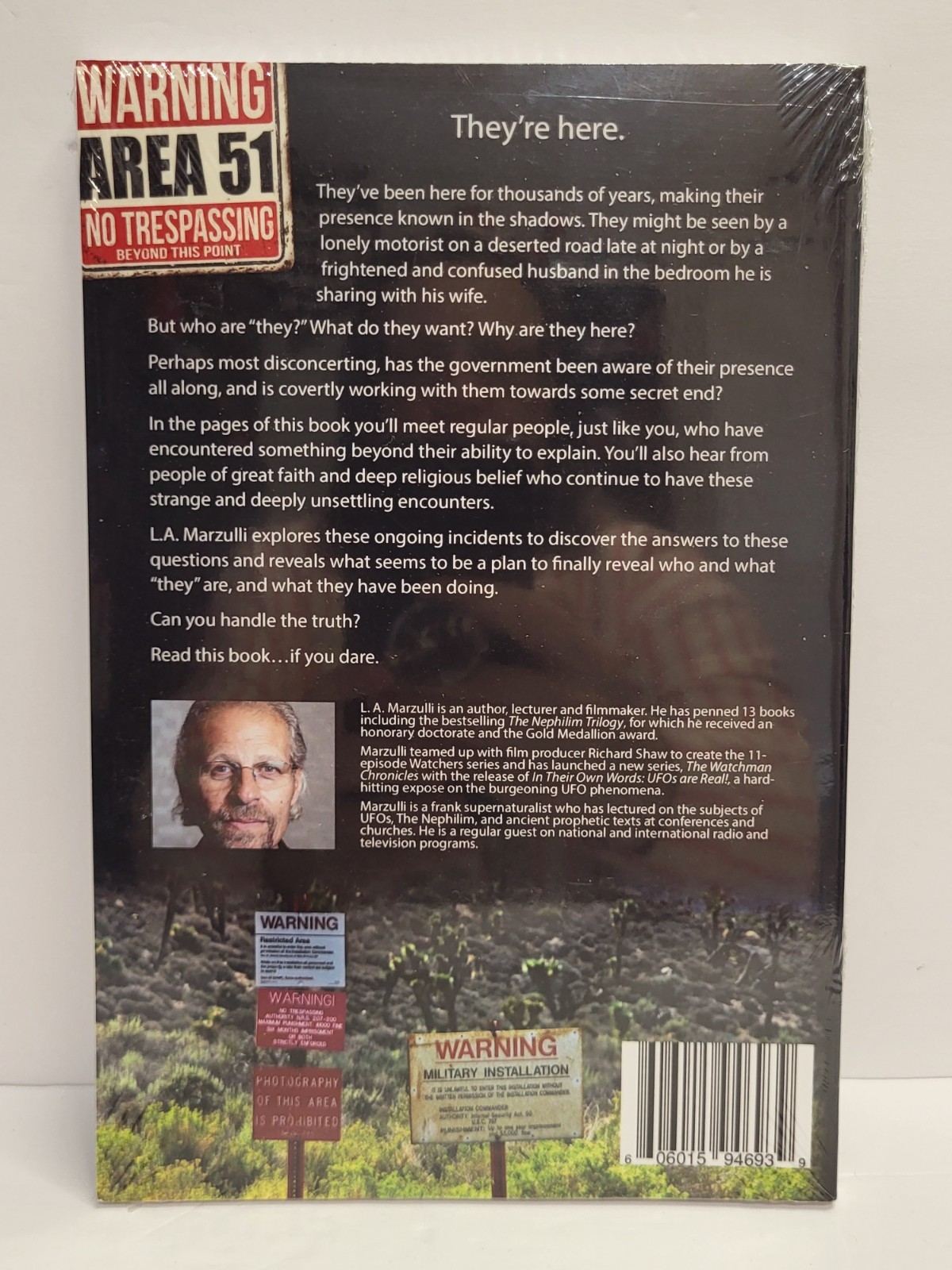 UFO Disclosure 70 Year Coverup Exposed Paperback Book LA Marzulli Alien Mystery