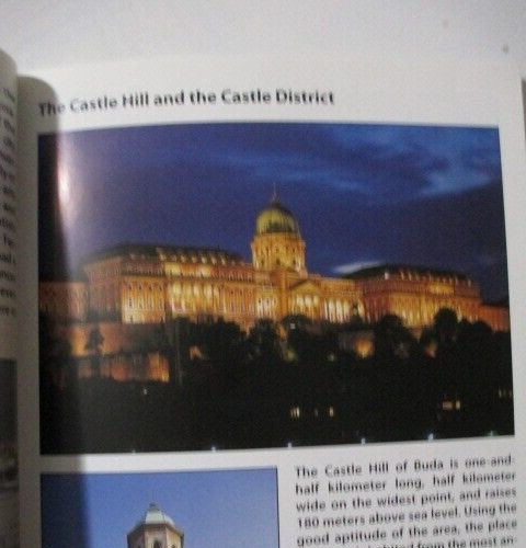 Budapest Hungary Paperback Book 64 Pages 9.25 X 6.5 inches