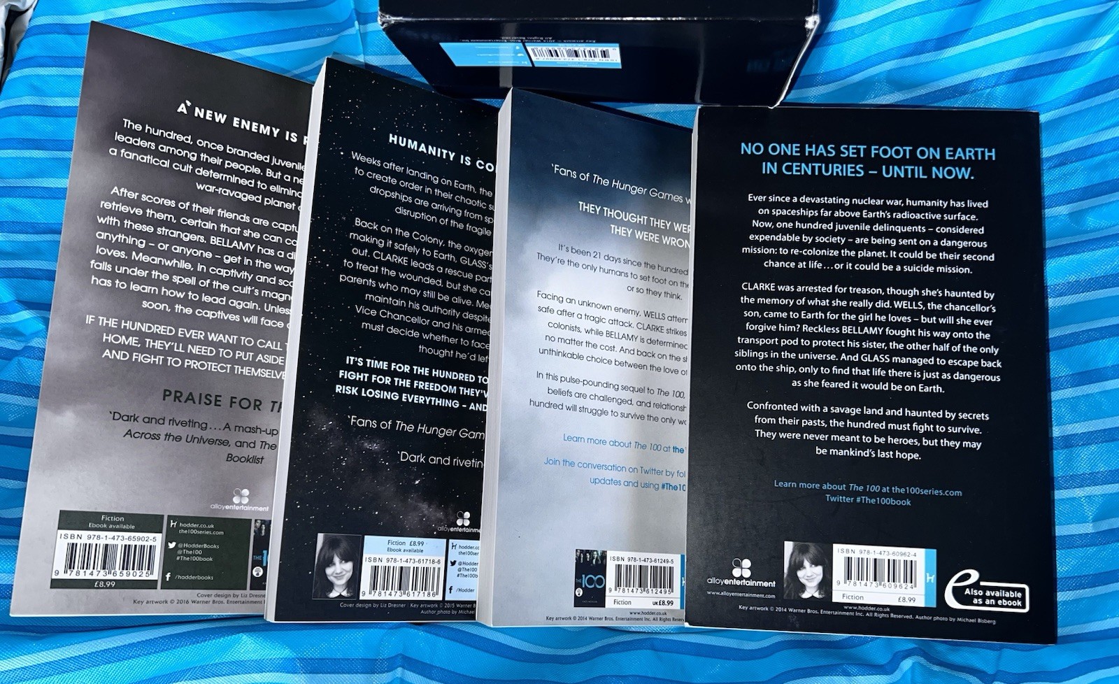 The 100 Series By Kass Morgan 4 Books Collection Set – Fiction – Paperback