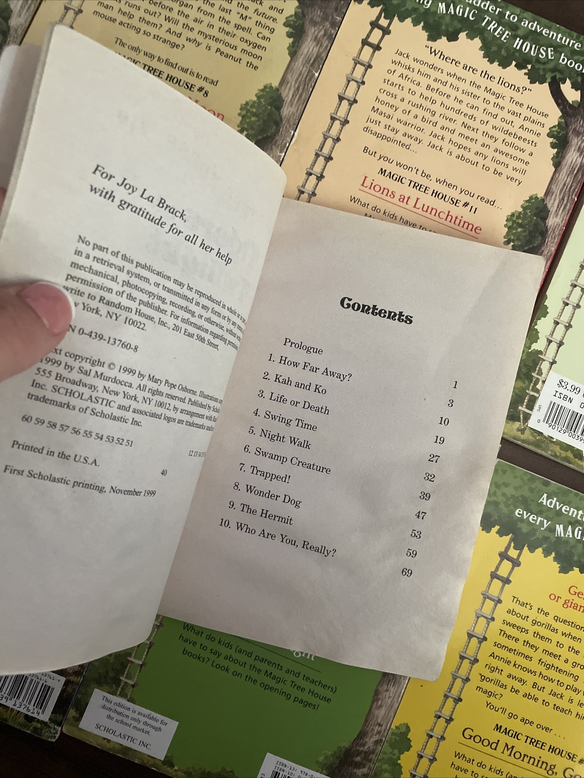Magic Tree House .: Good Morning, Gorillas by Mary Pope Osborne Lot Of 10 Books