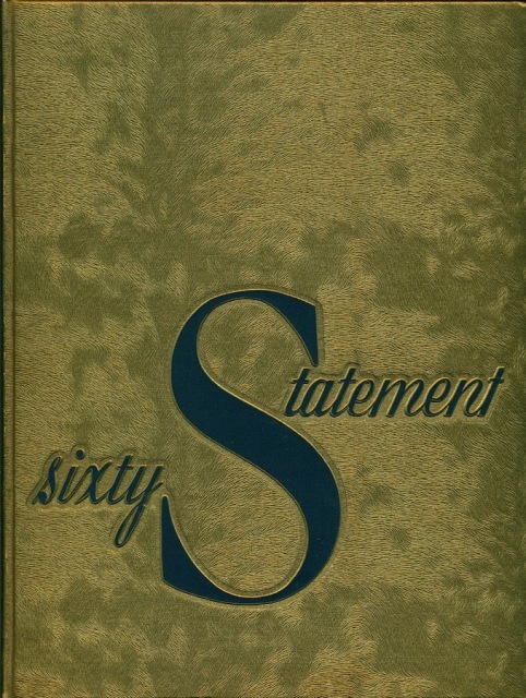 1960 NEW YORK CITY COMMUNITY COLLEGE YEARBOOK, THE STATEMENT, NEW YORK, NY
