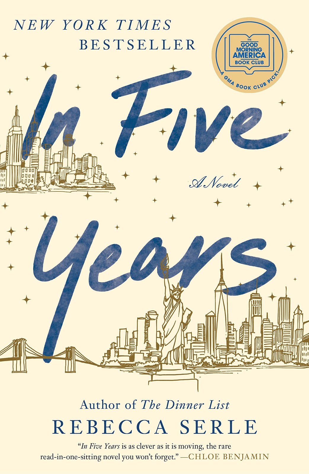 In Five Years: A Novel – hardcover Serle, Rebecca